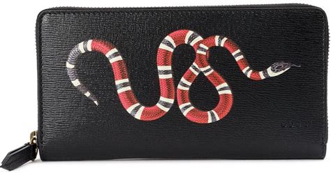 women gucci snake wallet|Gucci kingsnake men's wallet.